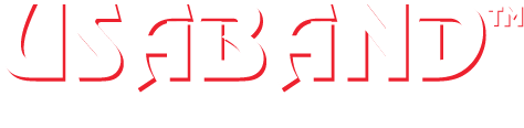 USAband logo white
